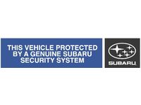 Subaru Security System Upgrade Kit - H7110SS300
