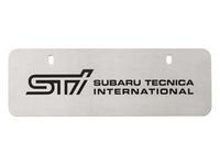 Subaru WRX STI Euro-Style Marque Plate - SOA342L133