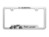Subaru Ascent License Plate Frame - SOA342L166