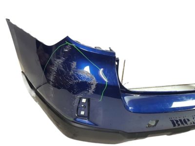 Subaru 57704AL11A Bumper Face Rear OBK