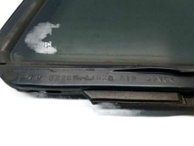 Subaru 62012AJ34A Glass Assembly Rear Door PARTITI