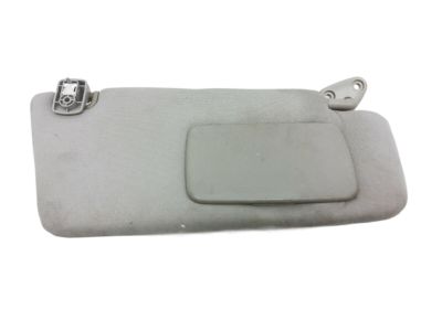 Subaru 92011FE451NE Grey Right Sun Visor Interior Roof Block