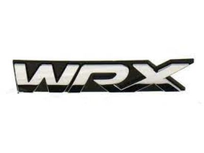 OEM Subaru Front Grille Nameplate – 2011-2014 Impreza STI WRX – Red – 93013FG070