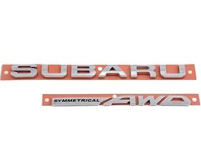 Subaru 93079FJ060 Letter Mk Rear SBR AWD