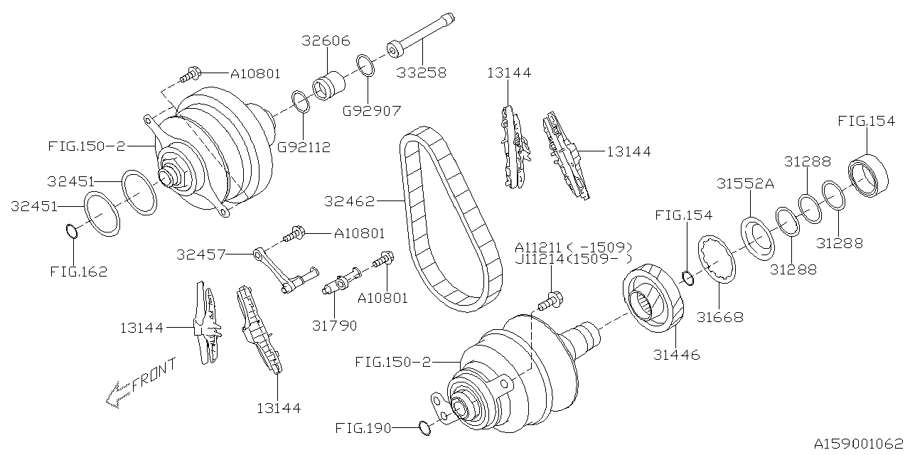 Subaru 32457AA040 Rod Support