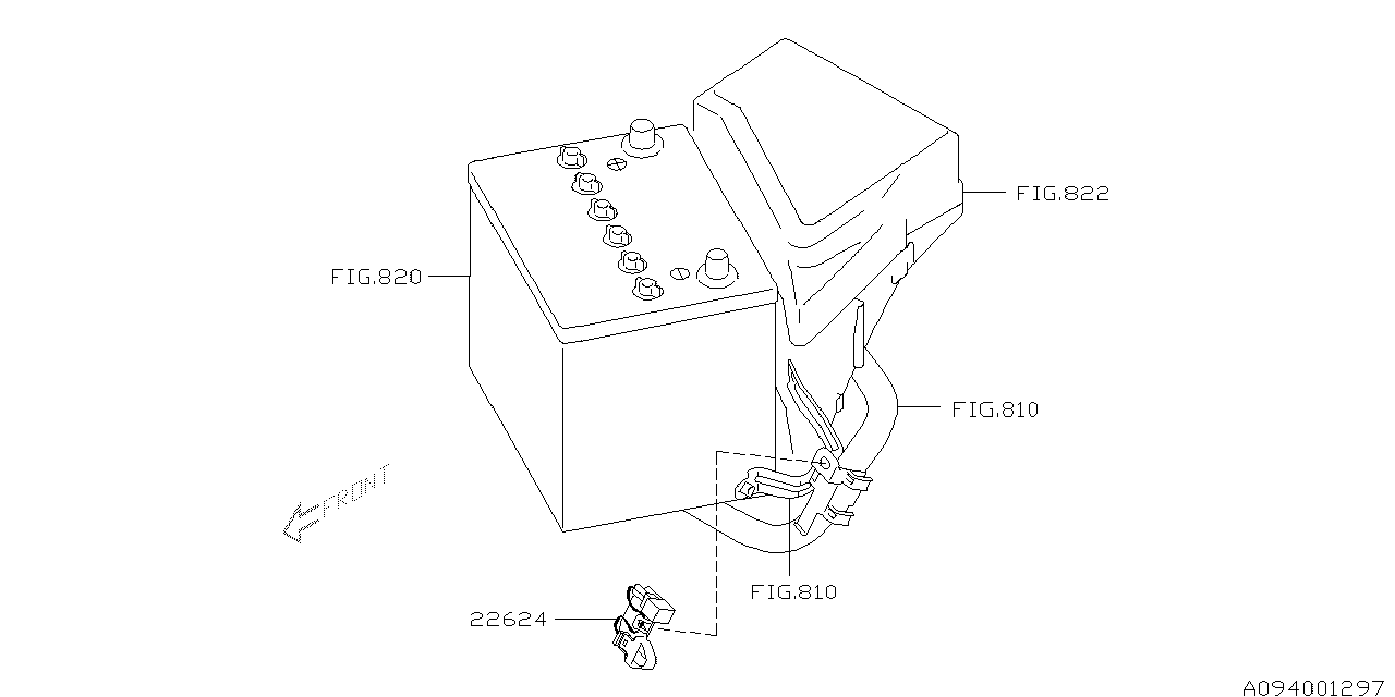 Subaru 22624AA010 Sensor & Cs Assembly Temp