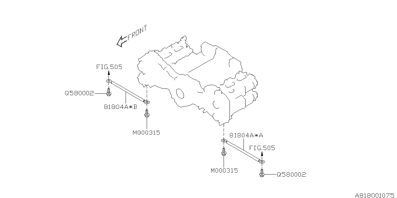 Subaru 81831CA000 Cord Radio Assembly