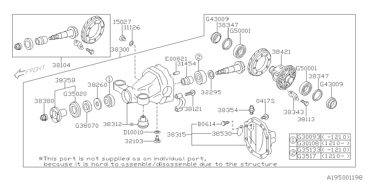 Subaru 9056446033 SHIM