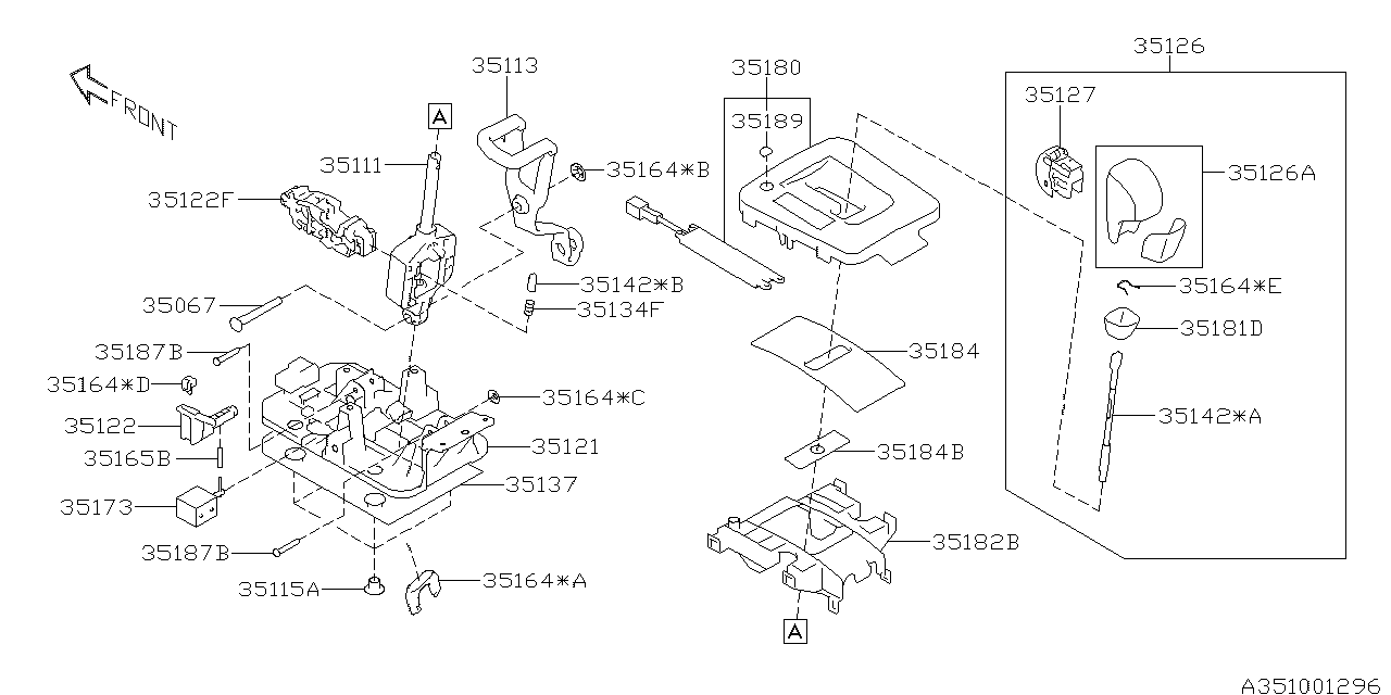 Subaru 35164AJ020 Clamp