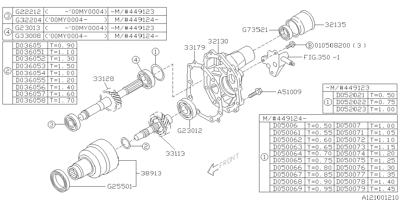 Subaru 803052021 Washer