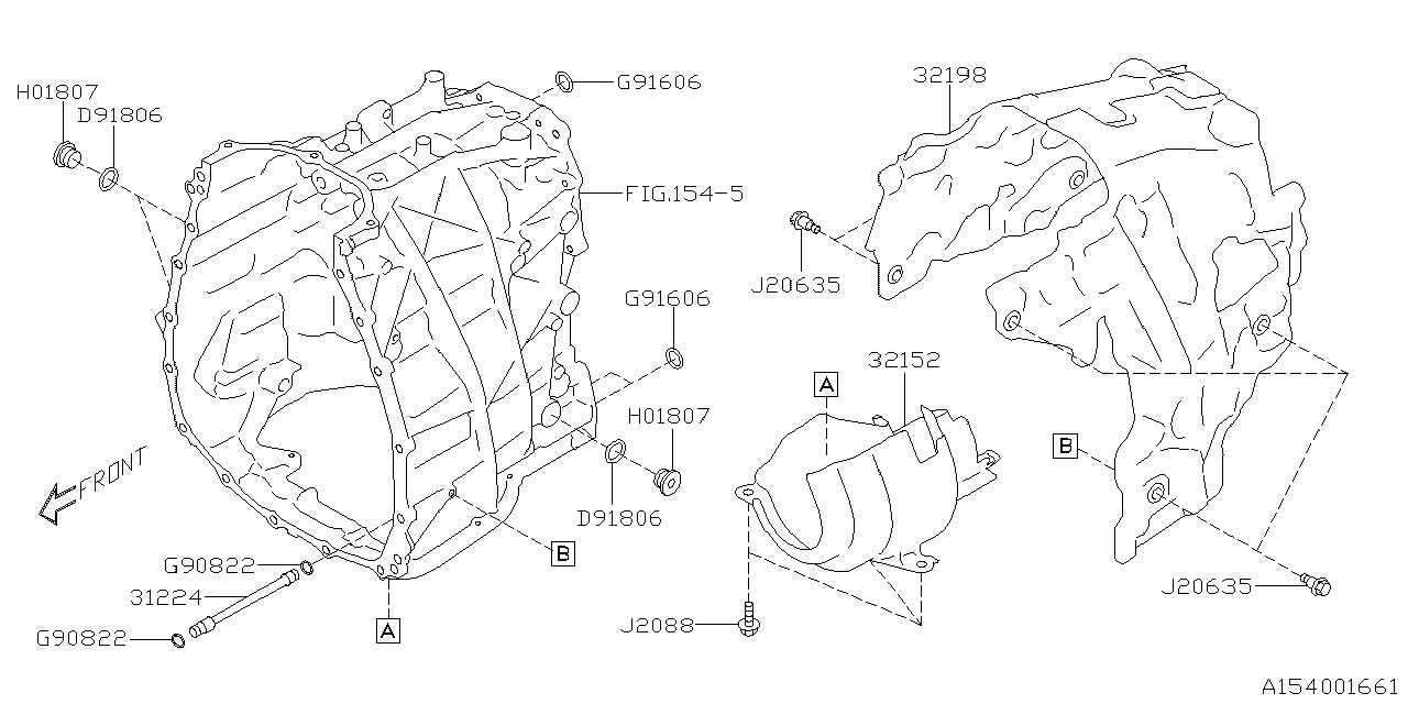 Subaru 32152AA170 BAFFLE-Oil