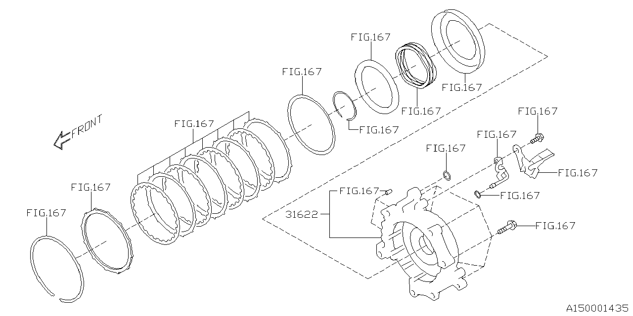 Subaru 31622AA180 Housing Assembly