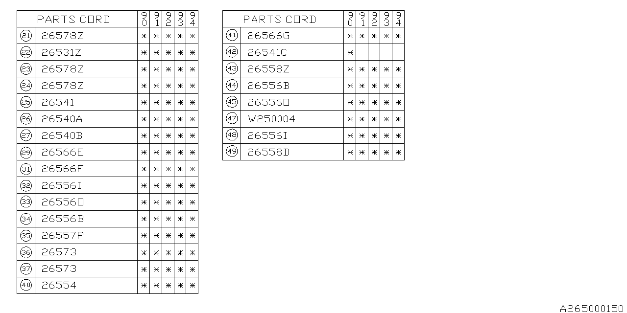 Subaru 25523GA591 Brake Pipe