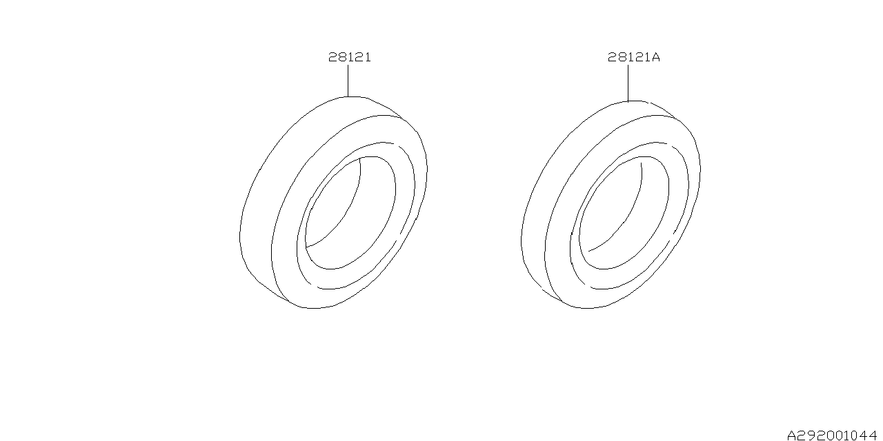 Subaru 28121SA060 Tire