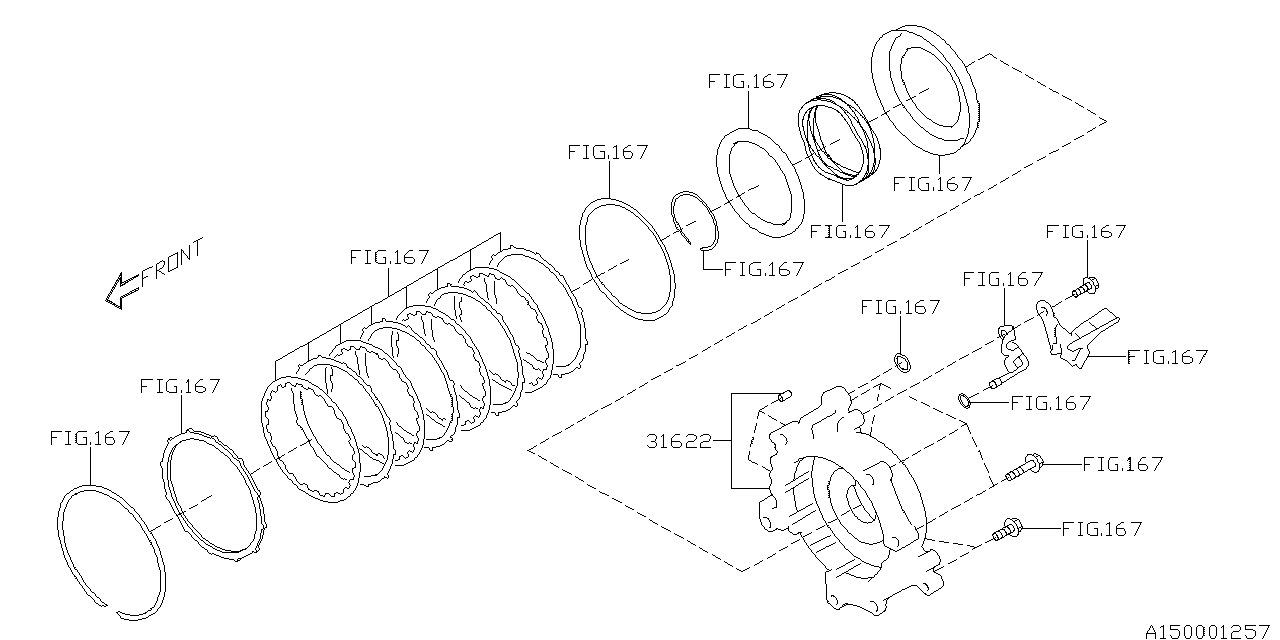 Subaru 31622AA030 Housing Assembly