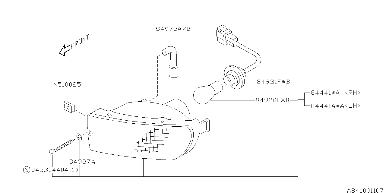 Subaru 902510025 Spring Nut