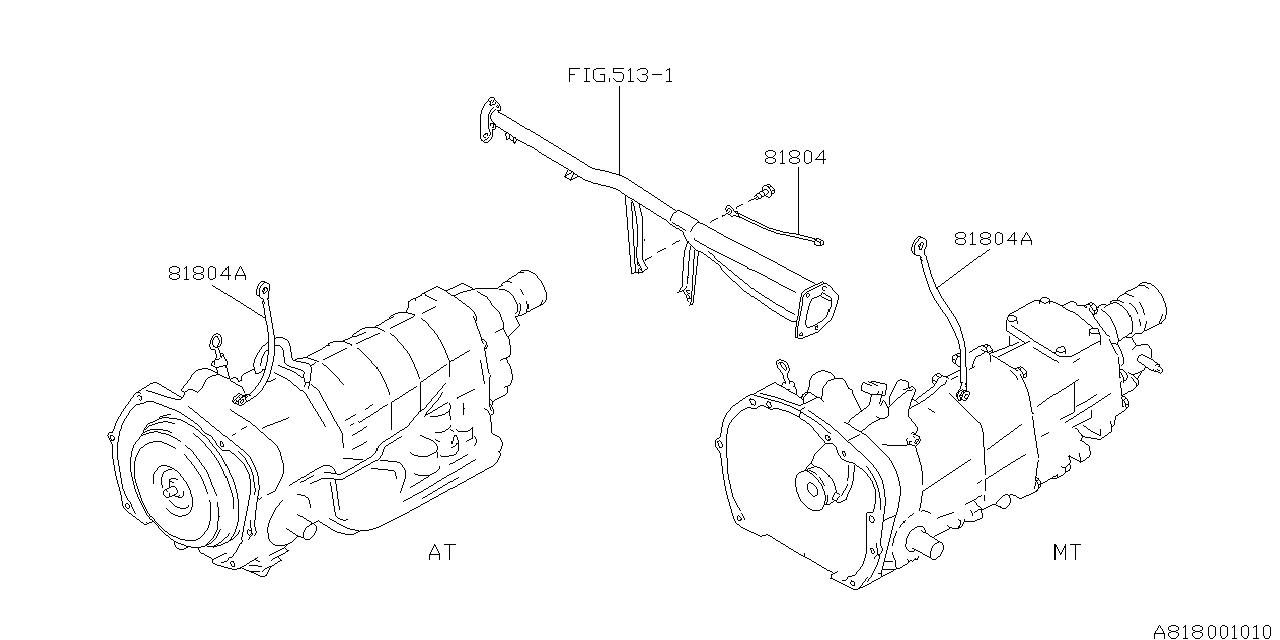 Subaru 81801AC350 Earth Cord