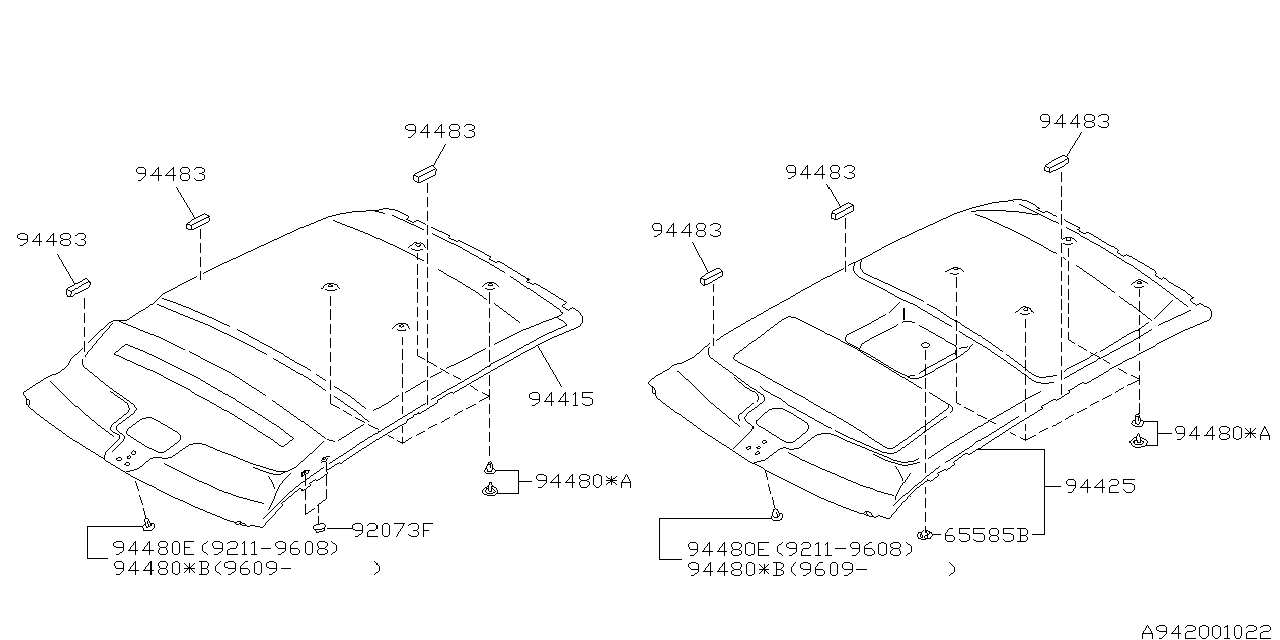 Subaru 65520AA010NE Clip