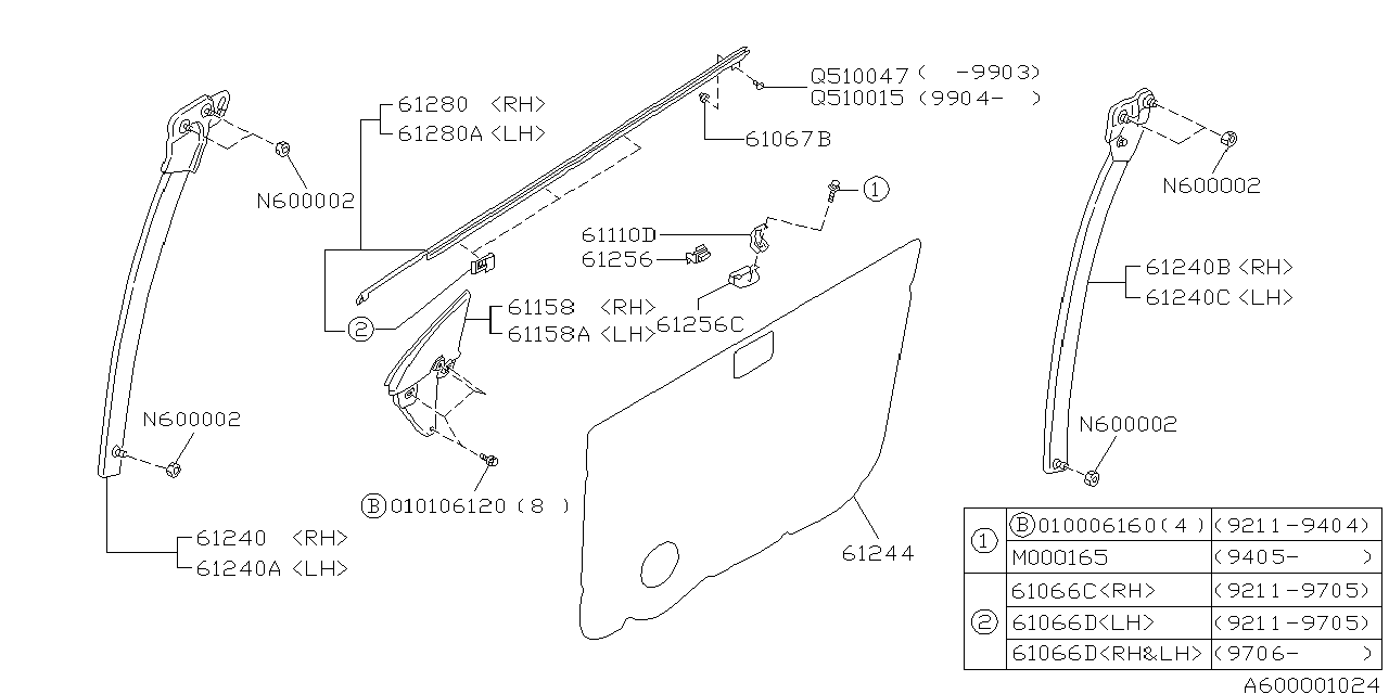 Subaru 904510047 Screw