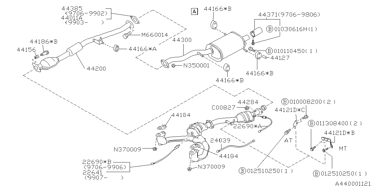 Subaru 01030616H FLANGE Bolt