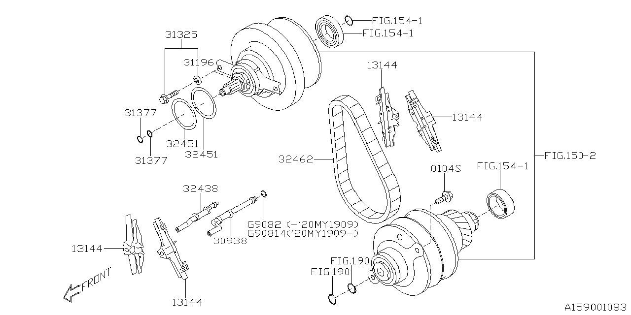 Subaru 32462AA060 Chain-VARIATOR