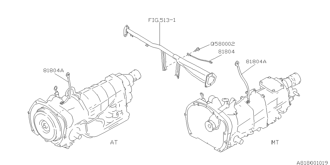 Subaru 81801AC320 Radio Earth Cord