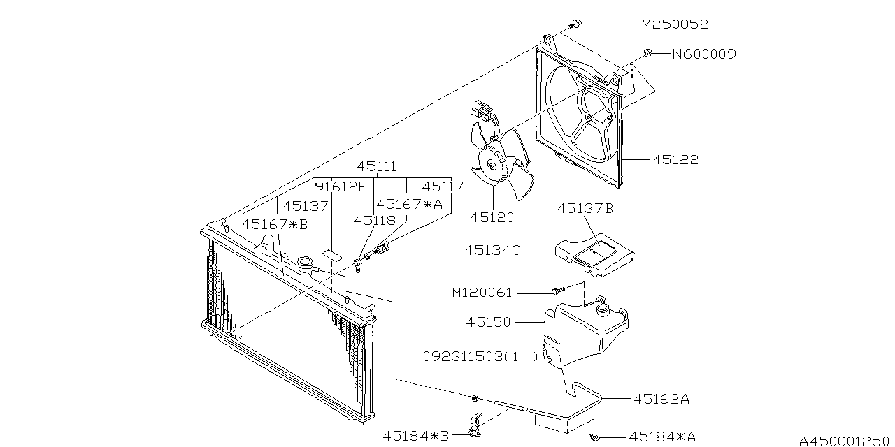 Subaru 901250052 Bolt