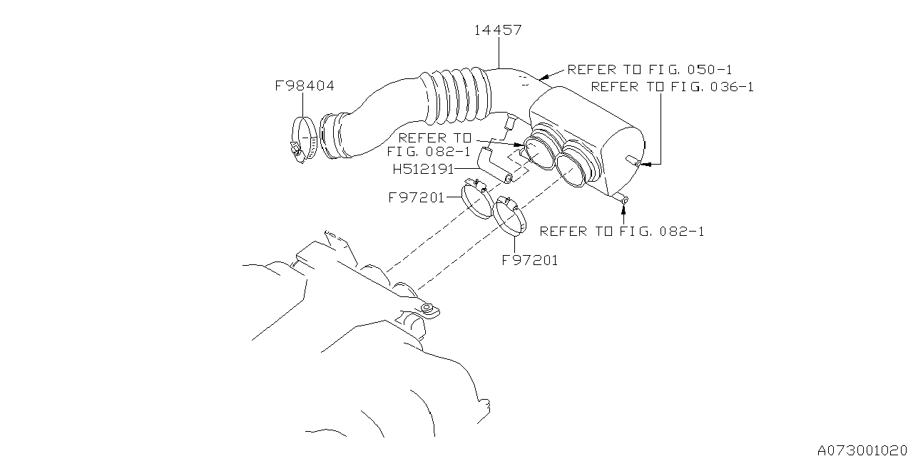 Subaru 805972010 Hose