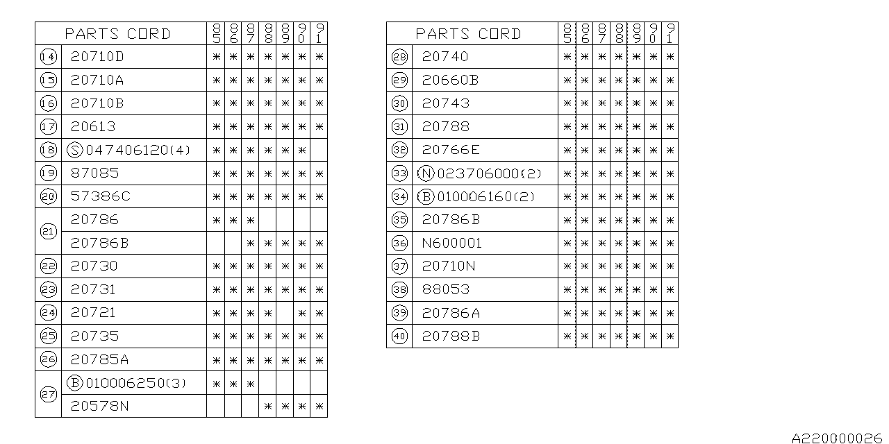 Subaru 21047GA641 INSULATOR