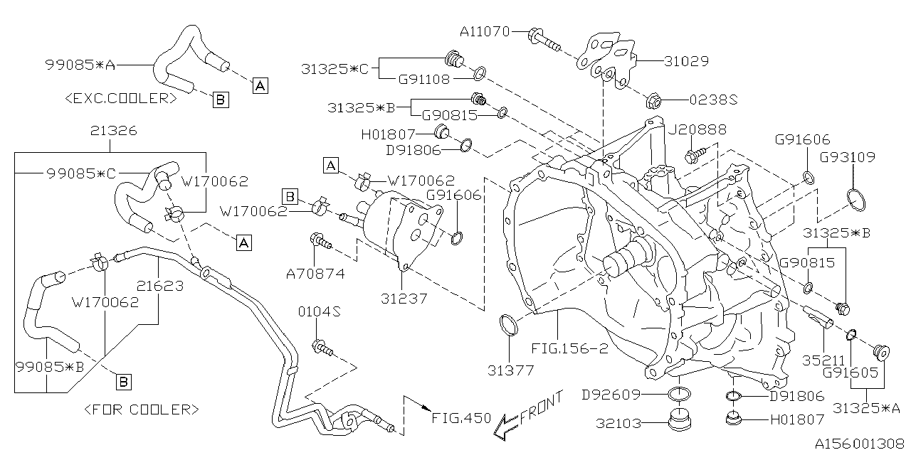 Subaru 35211AA310 Guide-Oil