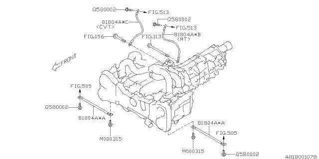 2015 Subaru XV Crosstrek Cord - Another Diagram