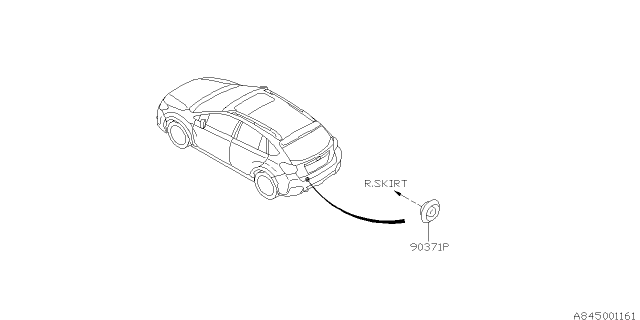 2013 Subaru XV Crosstrek Lamp - Fog Diagram 2