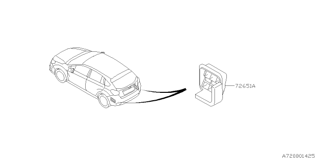 2014 Subaru XV Crosstrek Heater System Diagram 1