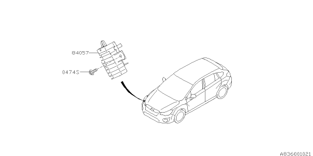 2014 Subaru Impreza Wagon Electrical Parts - Day Time Running Lamp Diagram