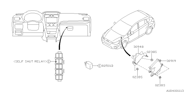 2015 Subaru Impreza Control Unit Diagram 2