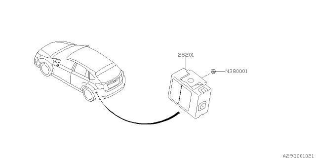 2015 Subaru Impreza Wagon TPMS Unit Diagram