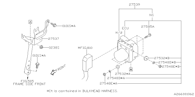 2014 Subaru Impreza V.D.C.System Diagram 1