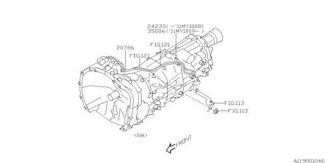 2013 Subaru Forester Transmission Harness Diagram