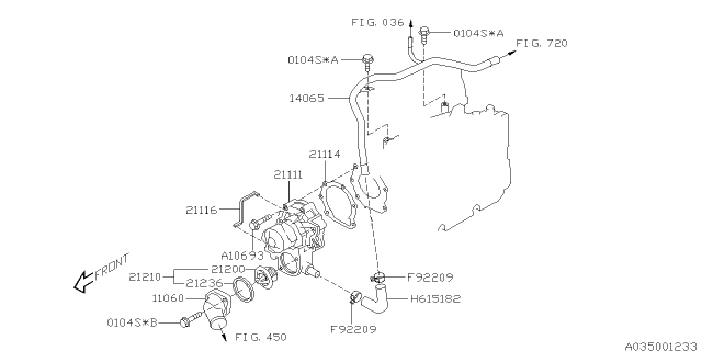 2011 Subaru Forester Water Pump Diagram 1