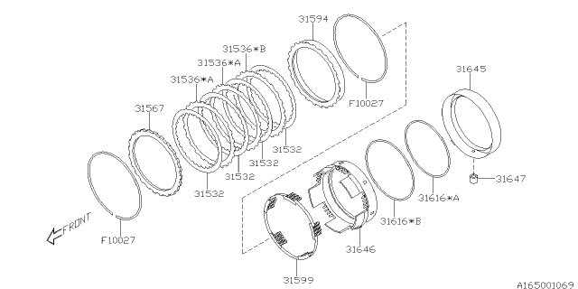 2013 Subaru Forester Band Brake Diagram 2