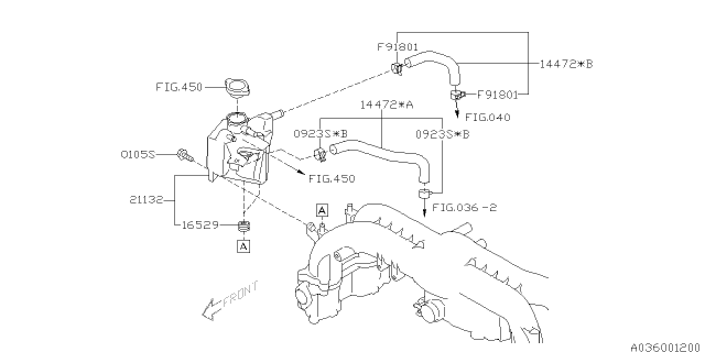 2013 Subaru Forester Water Pipe Diagram 3