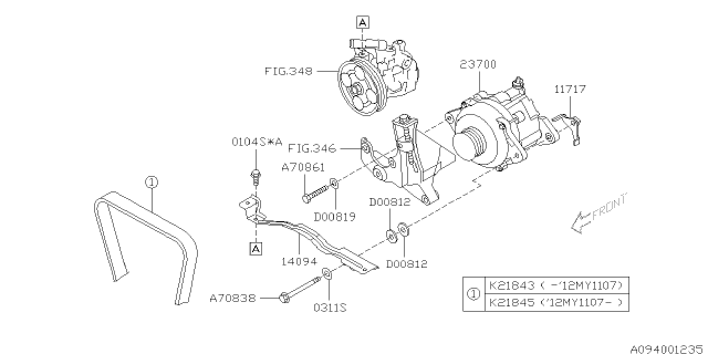2013 Subaru Forester Alternator Diagram 3
