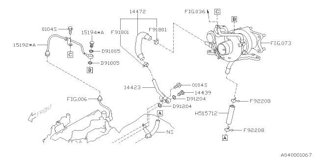 2010 Subaru Forester Turbo Charger Diagram 1