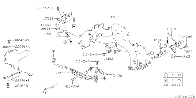 2011 Subaru Forester Intake Manifold Diagram 7