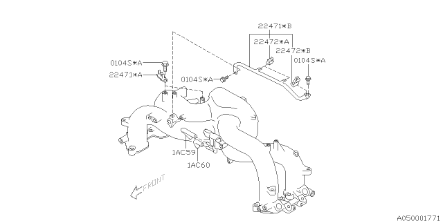 2009 Subaru Forester Intake Manifold Diagram 9