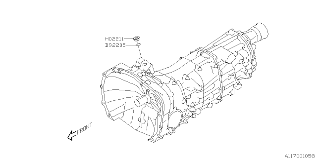 2009 Subaru Forester Manual Transmission Speedometer Gear Diagram