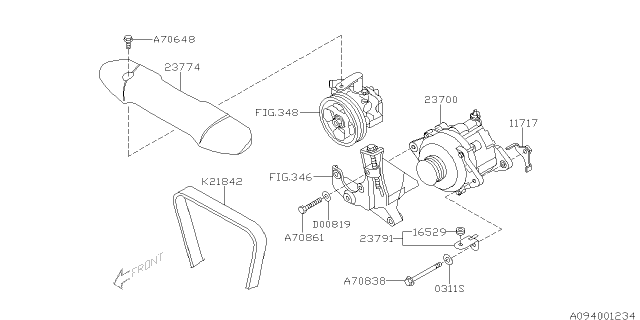 2011 Subaru Forester Alternator Diagram 4