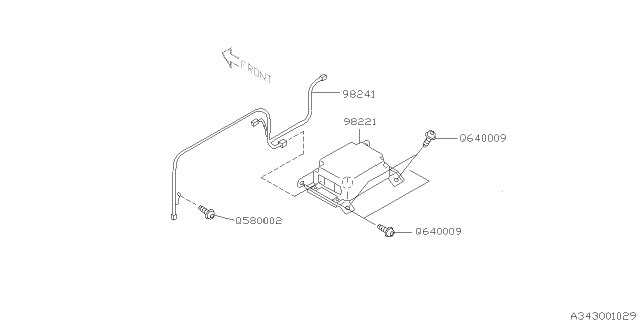 1998 Subaru Forester Air Bag Diagram 3