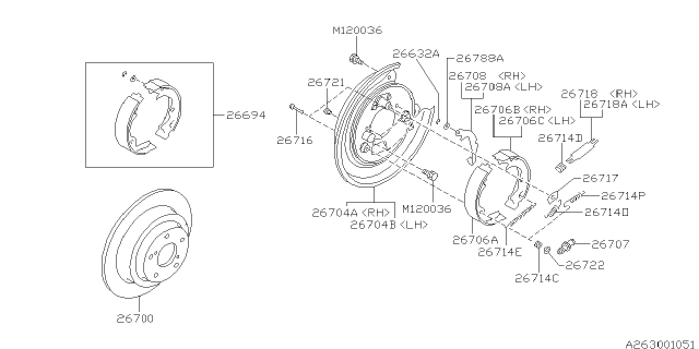 2002 Subaru Forester Rear Brake Diagram 3