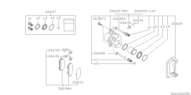 2000 Subaru Forester Rear Brake Diagram 2